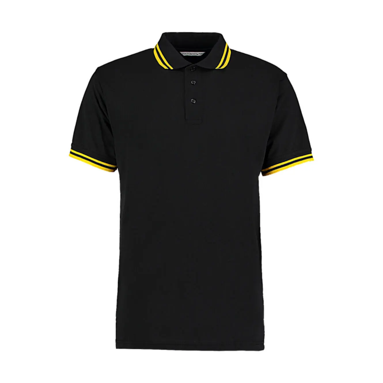 Polo con collet a contrasto Kustom Kit Classic Fit