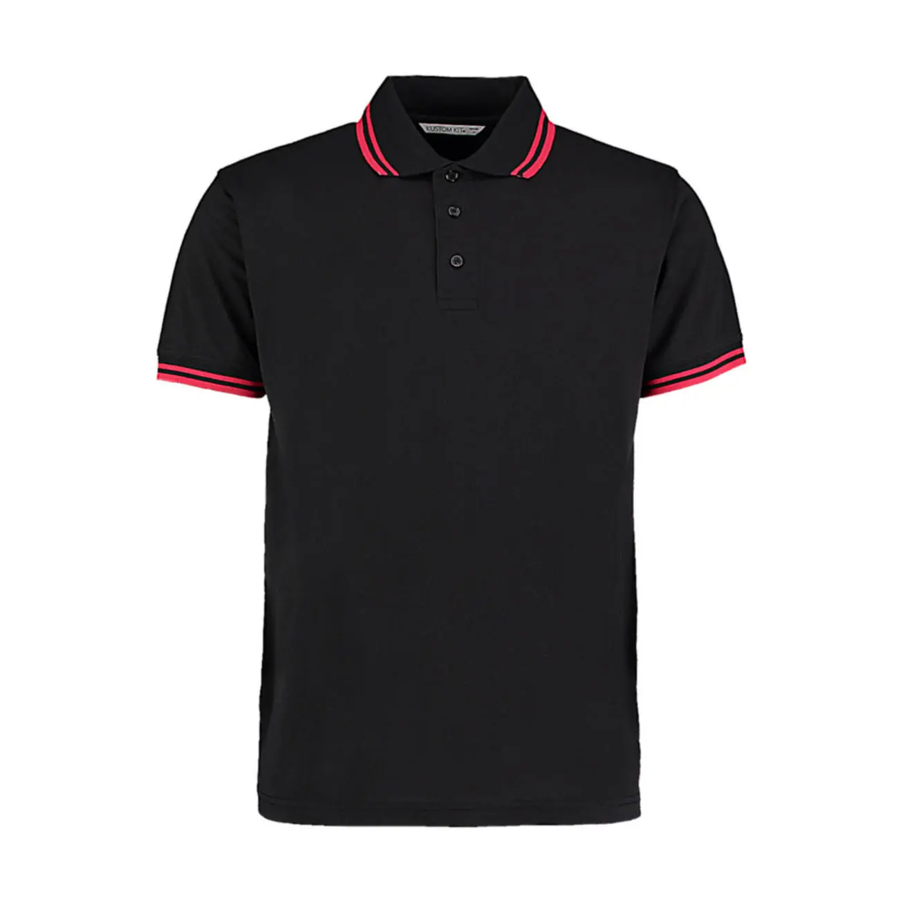 Polo con collet a contrasto Kustom Kit Classic Fit