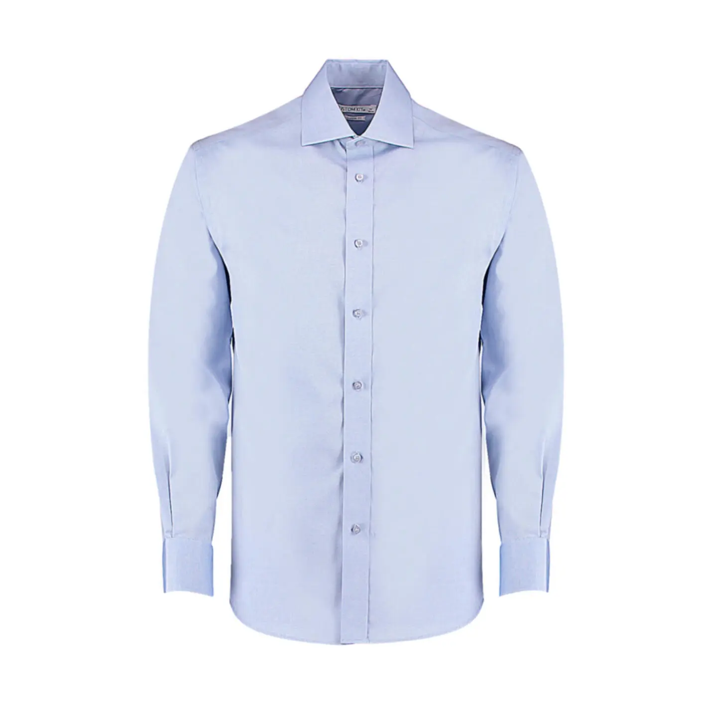 Langarmshirt Kustom Kit Premium Cutaway Oxford Classic Fit