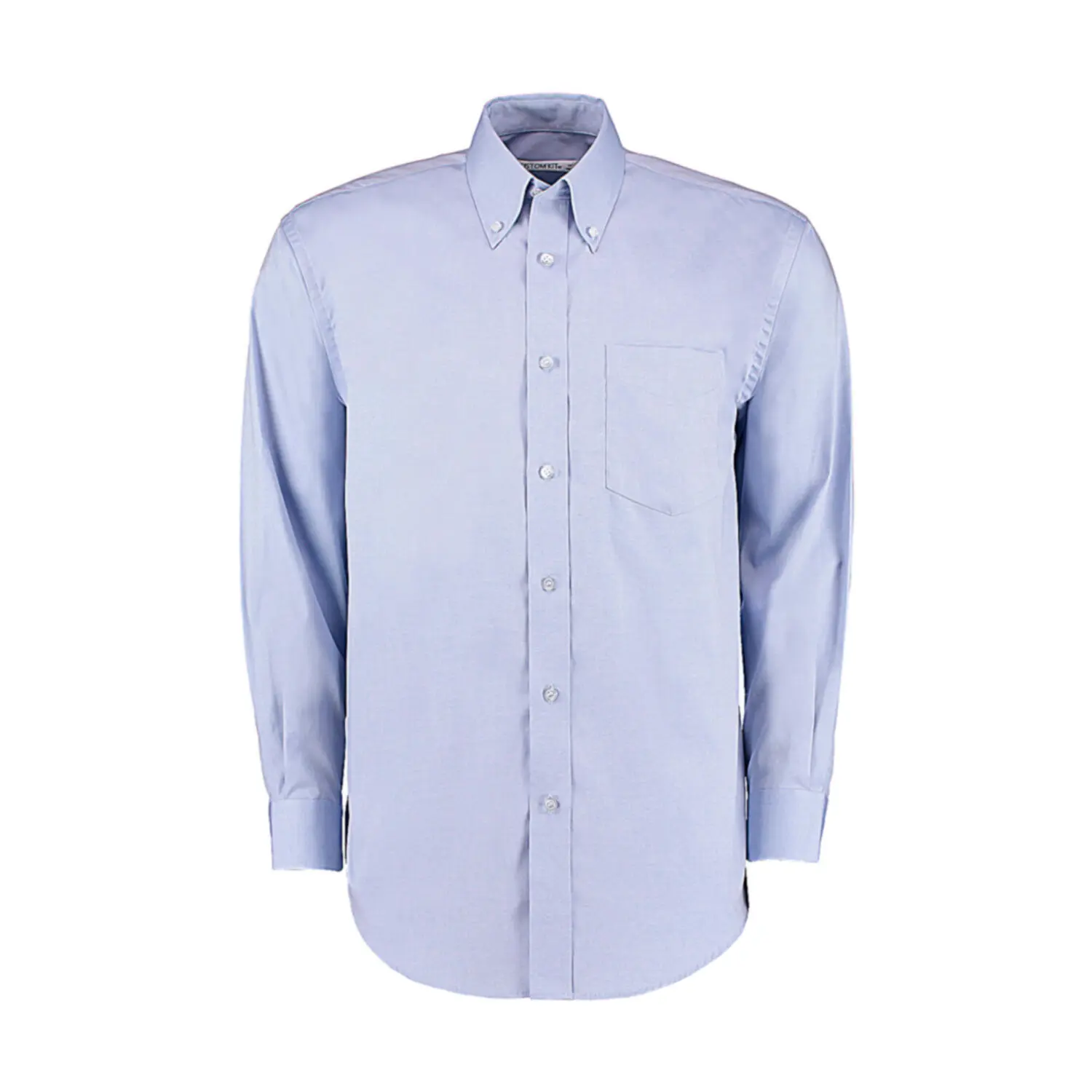 Langarmshirt Kustom Kit Premium Oxford Classic Fit