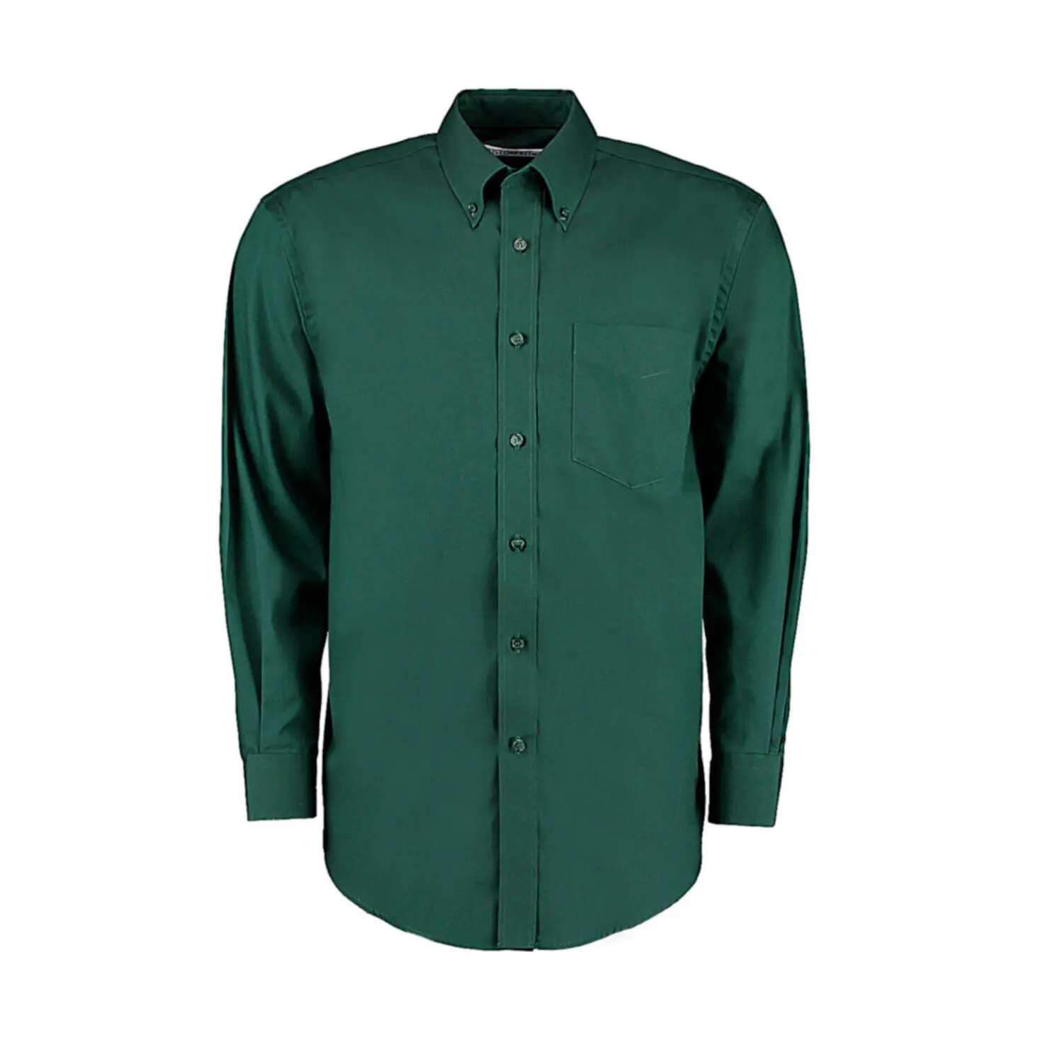 Langarmshirt Kustom Kit Premium Oxford Classic Fit