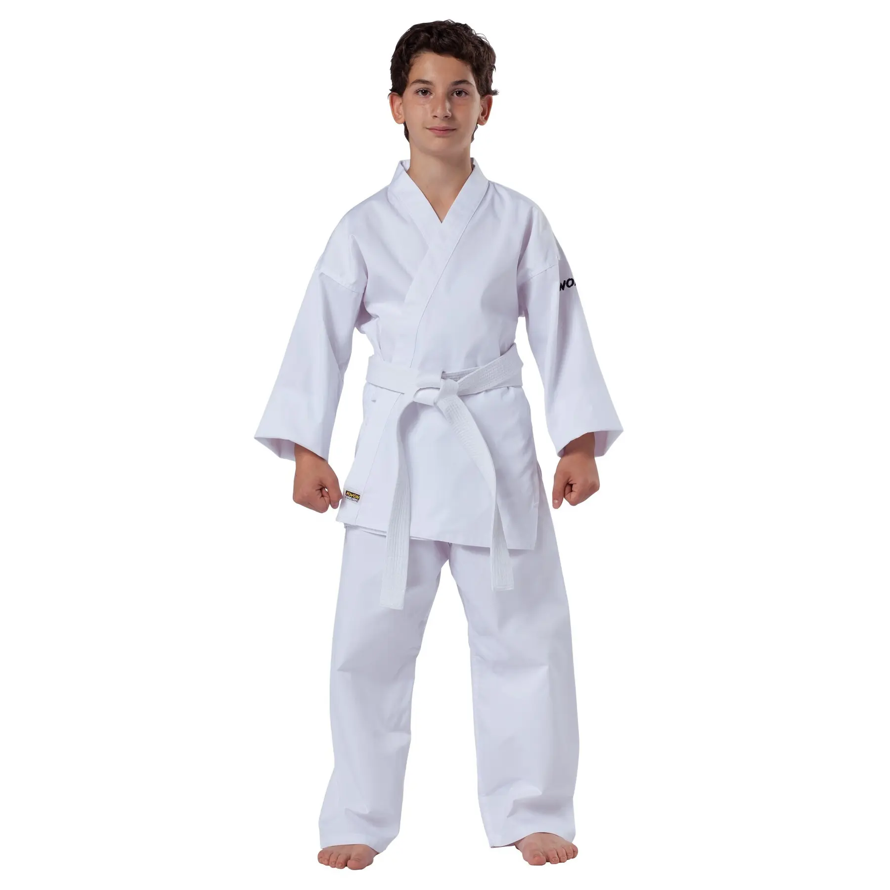 Kimono Karate Kind Kwon Clubline Basic Weiß
