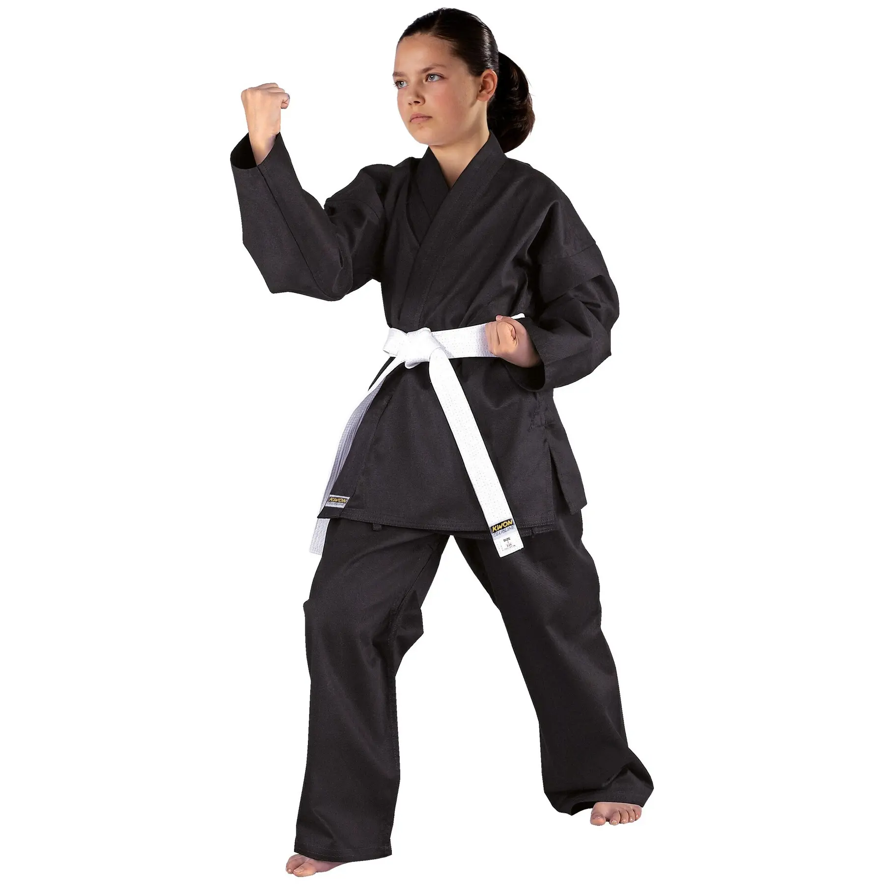 Kimono Karate Mädchen Kwon Clubline Shadow