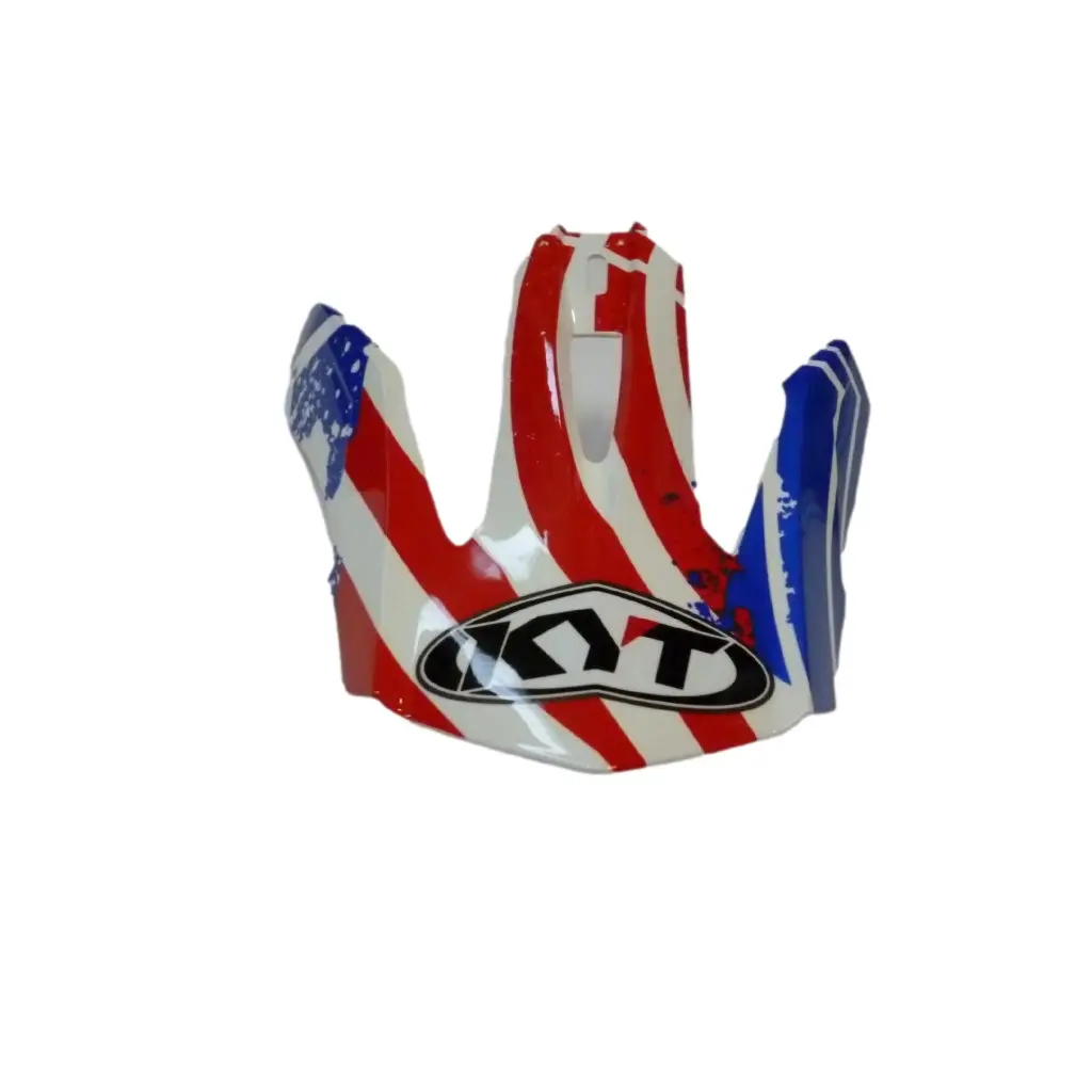 Visier Motocross-Helm Kyt Strike Eagle Patriot