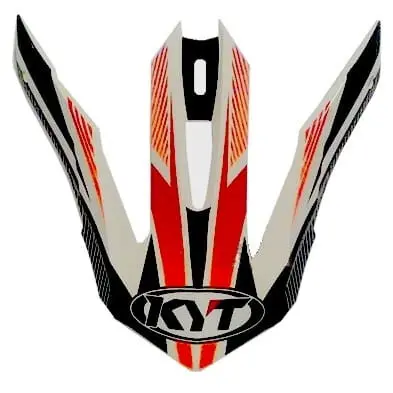 Vizier voor motorcrosshelm Kyt Strike Eagle Stripe
