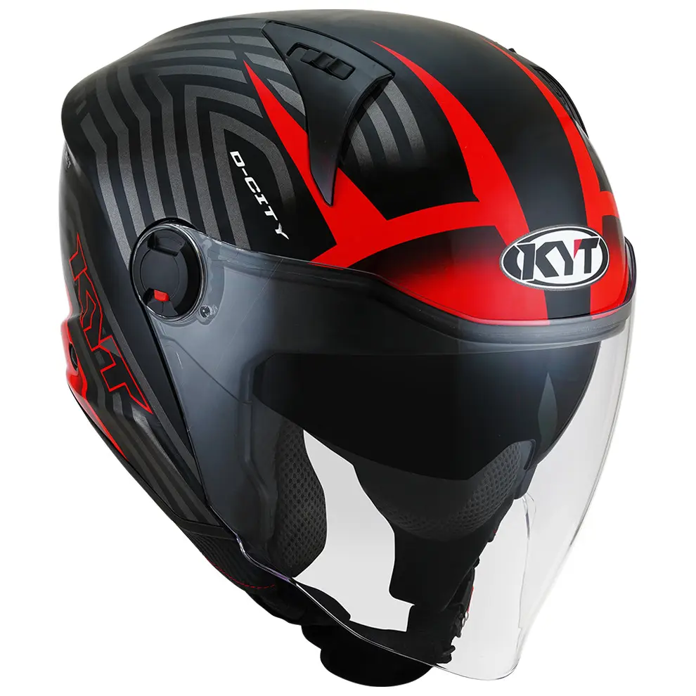Jet-Motorradhelm Kyt D-City Lucent