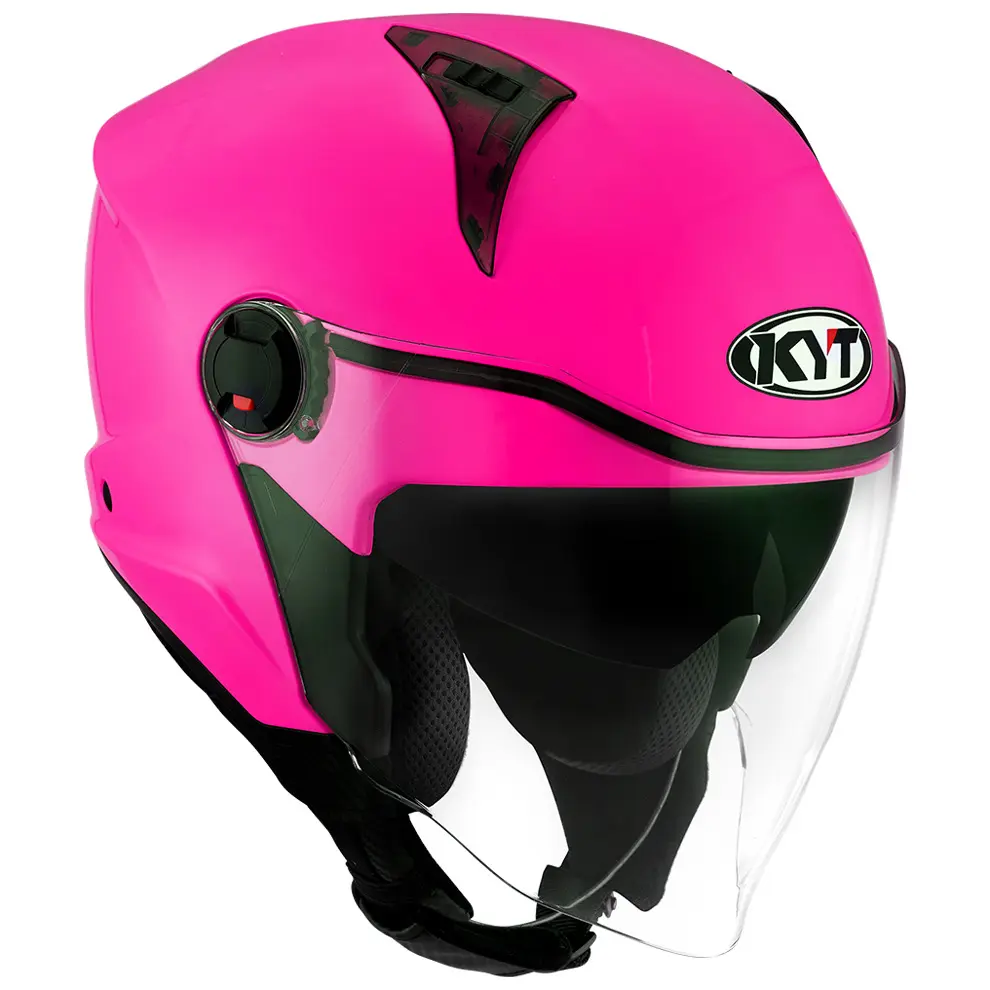 Jet-Motorradhelm Kyt D-City Plain