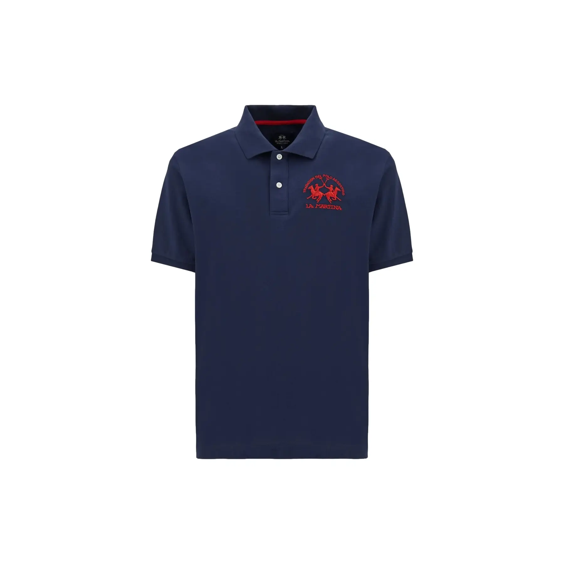 Polo-Shirt aus Piqué-Baumwolle La Martina