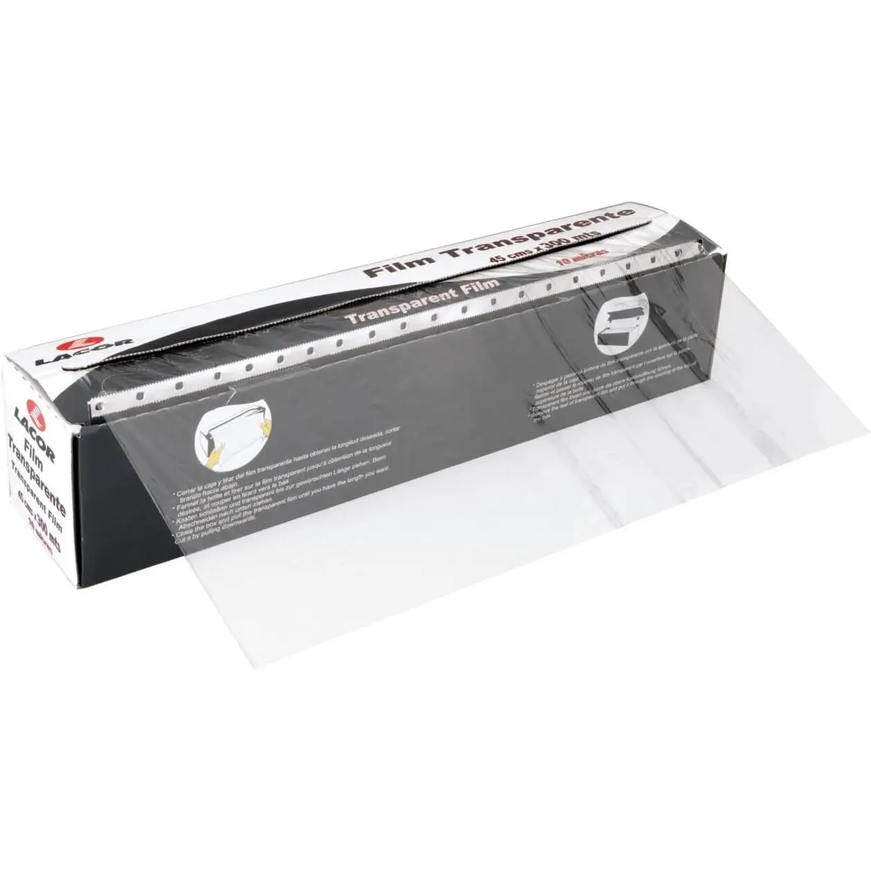 Lacor Weiß Transparente Filmspule