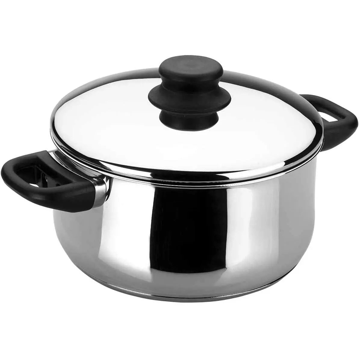 Marmite garinox avec couvercle Lacor 18 cm