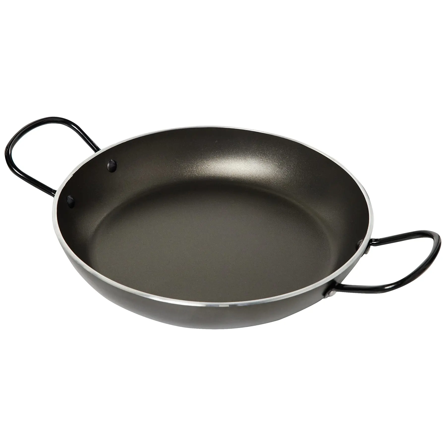 Robuste runde Pfanne aus antihaftbeschichtetem Aluminium Lacor Magma 28 cm