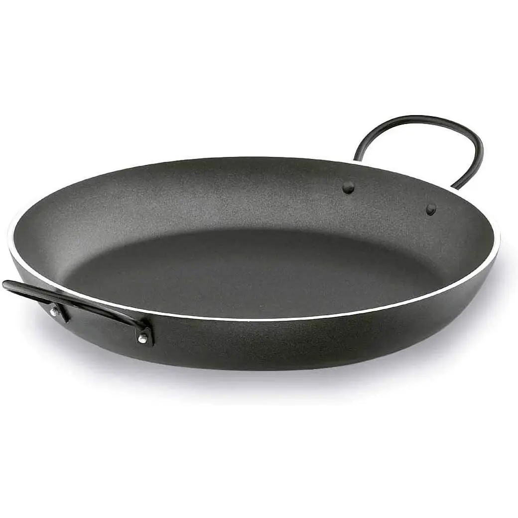 Robuste runde Pfanne aus antihaftbeschichtetem Aluminium Lacor Magma 36 cm