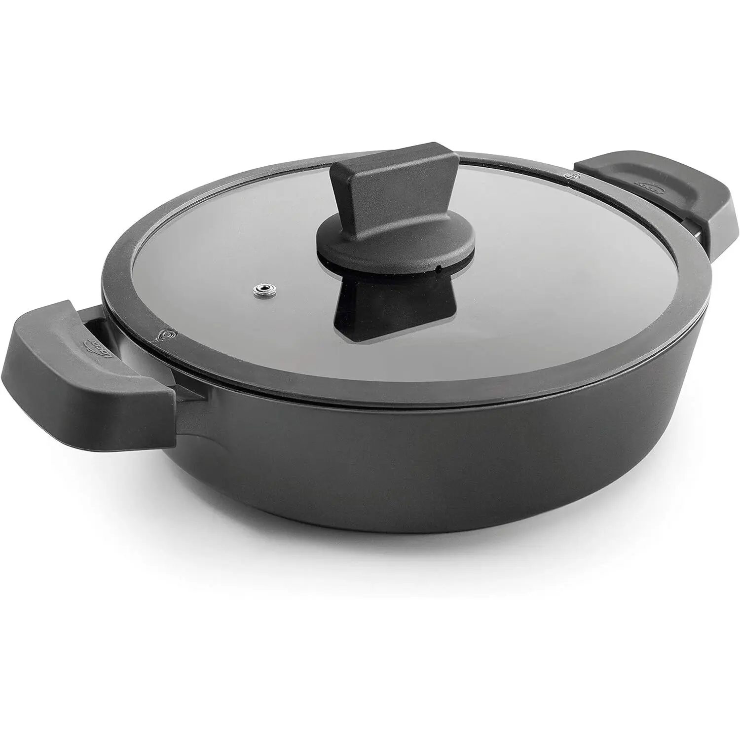 Poêle rond en aluminium fondu Lacor Titanium Pro D.36 cm Poêle rond en aluminium fondu Lacor Titanium Pro D.36 cm