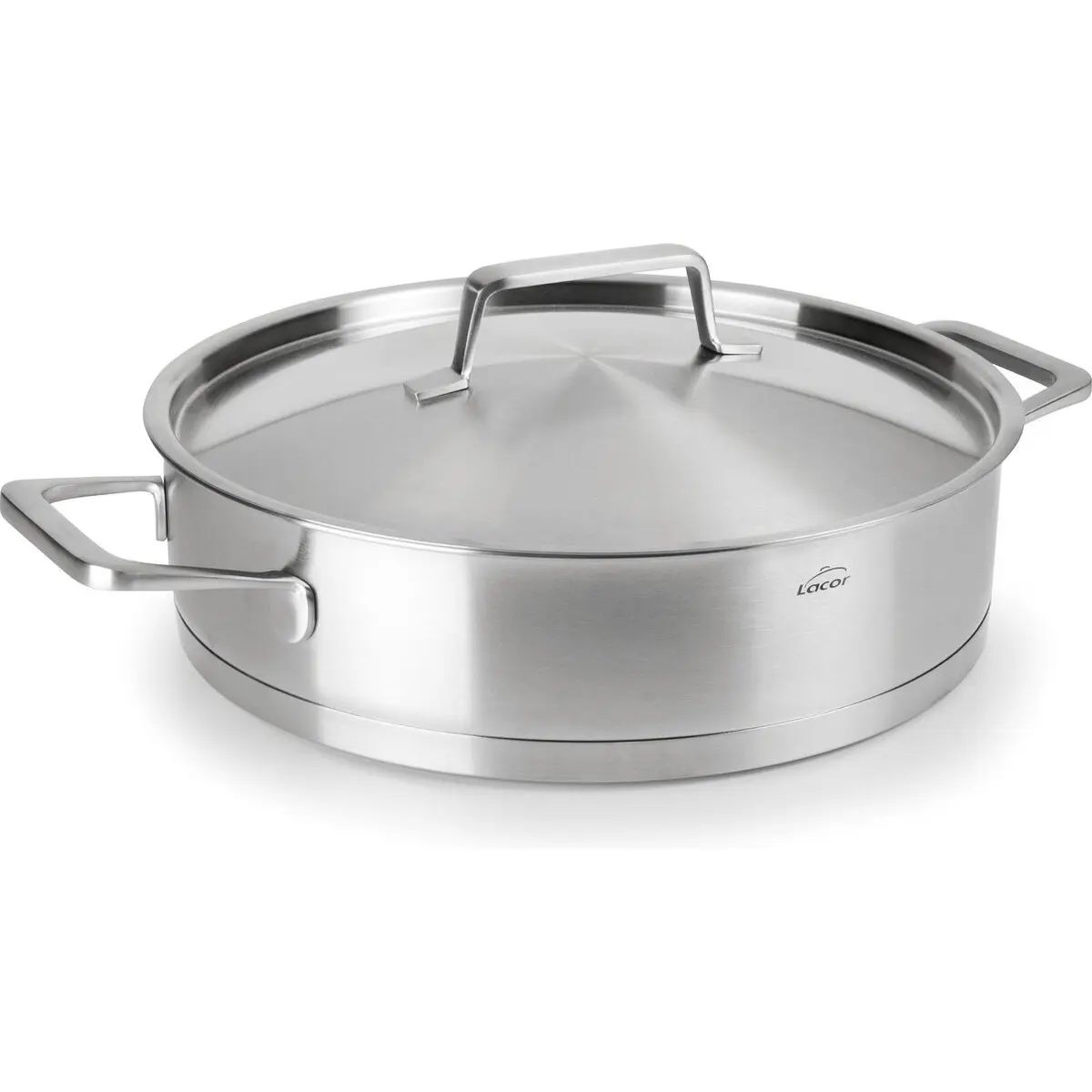 Runde Pfanne mit Deckel Lacor Foodie 24x6.5 cm