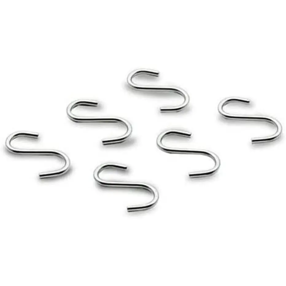 Set mit 6 Haken aus Edelstahl Lacor 18/10