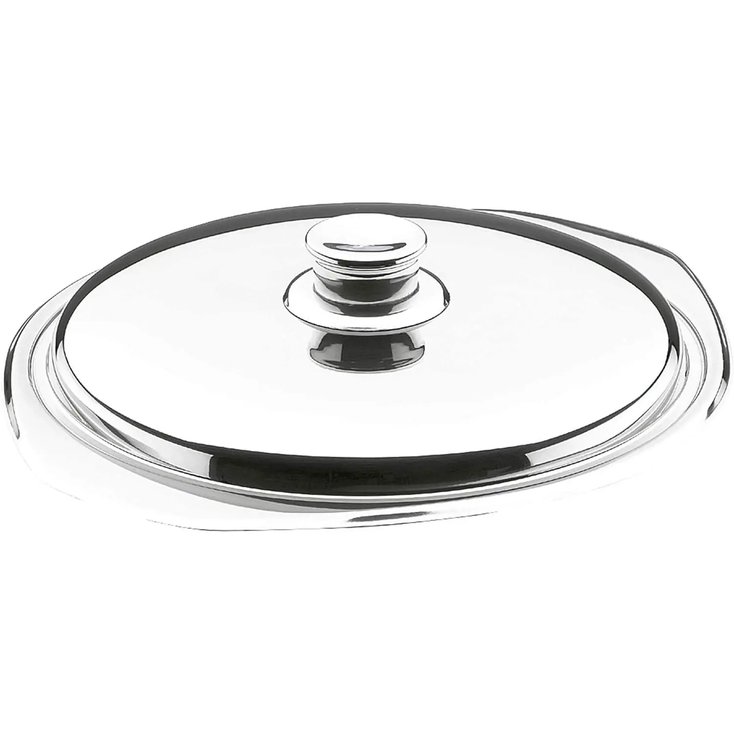 Deckel für Suppenschüssel aus Edelstahl Lacor 28 cm