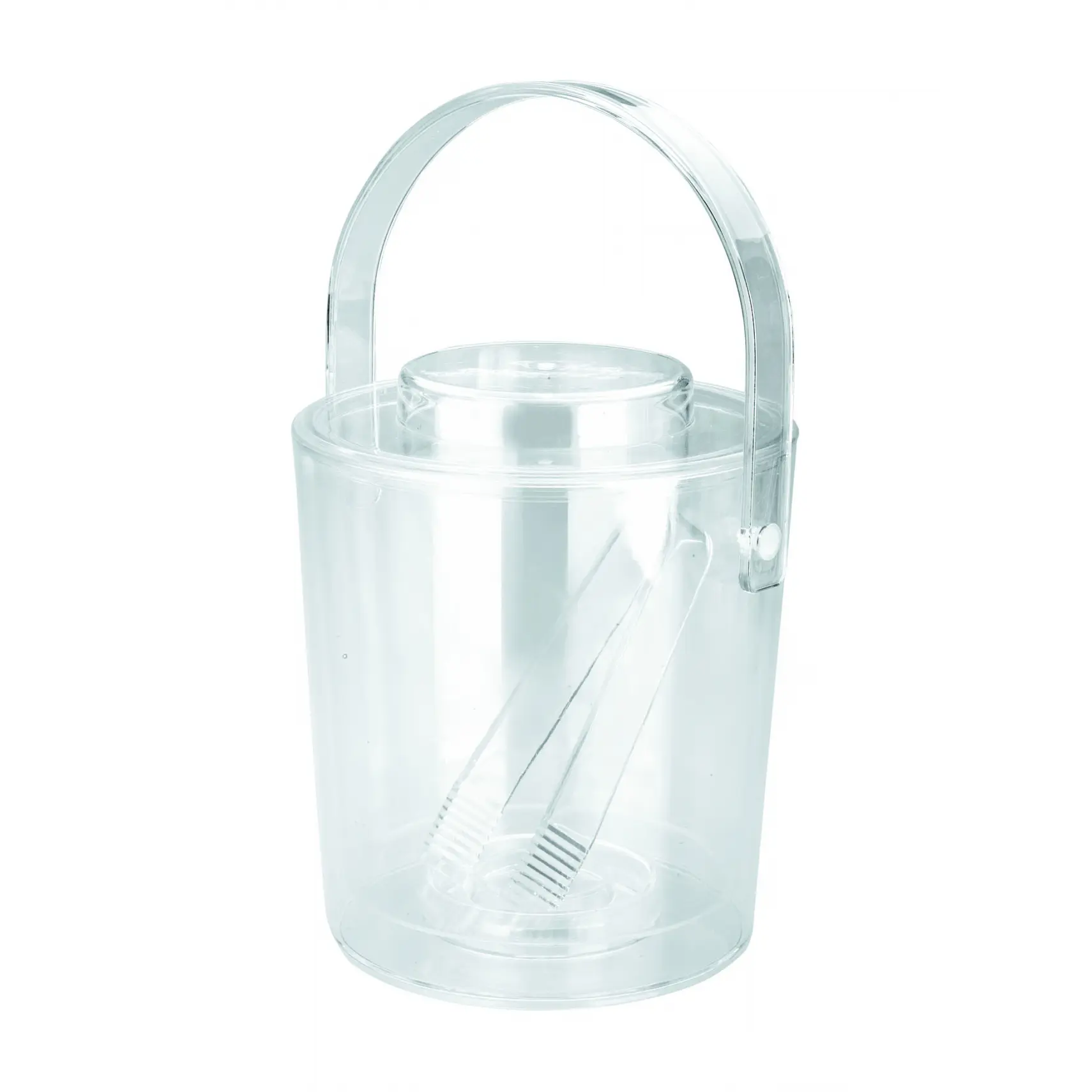 Seau à glace isotherme acrilyque avec pince et couvercle Lacor Seau à glace isotherme acrilyque avec pince et couvercle Lacor