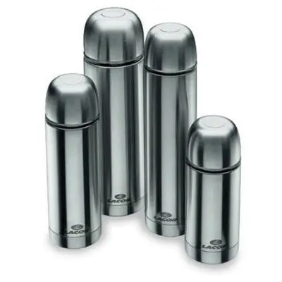 Zylindrische Thermoskanne Lacor 18/10 - 0,35 L