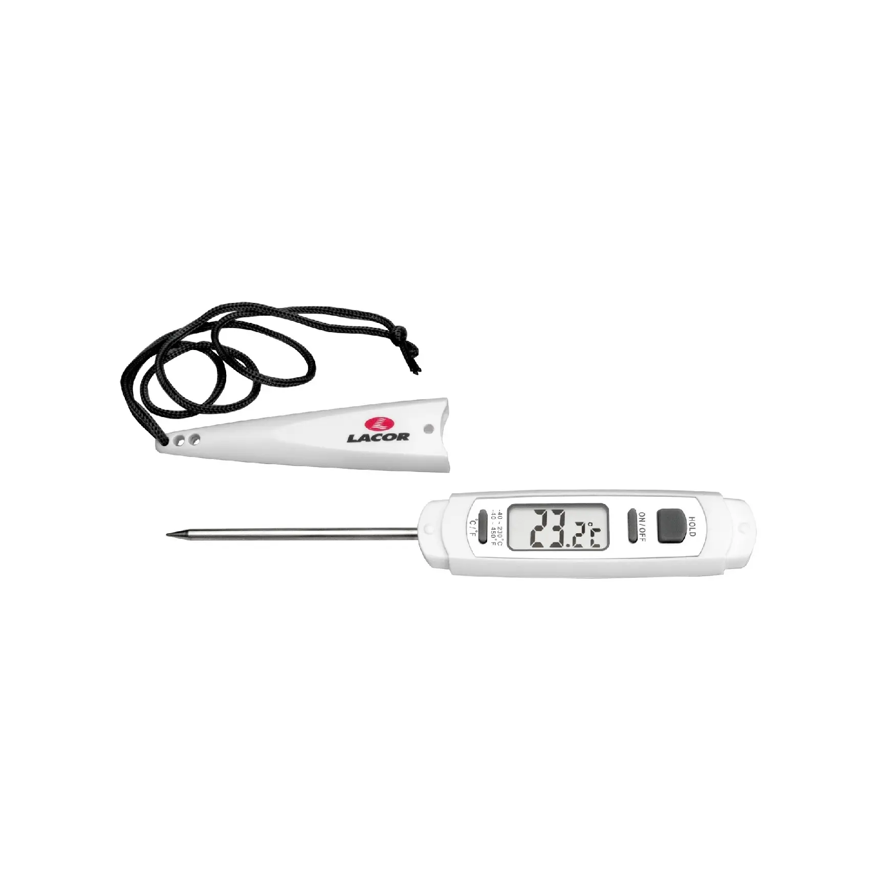 Thermomètre électronique -40º 230ºC Lacor