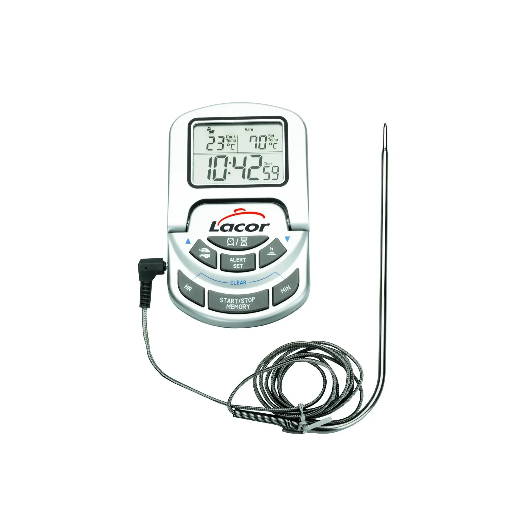 Thermomètre numérique avec sonde Lacor