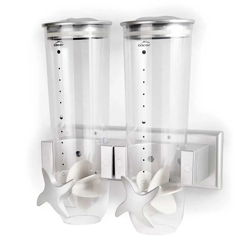 Müslispender Doppelwand Lacor 2x1,5 L