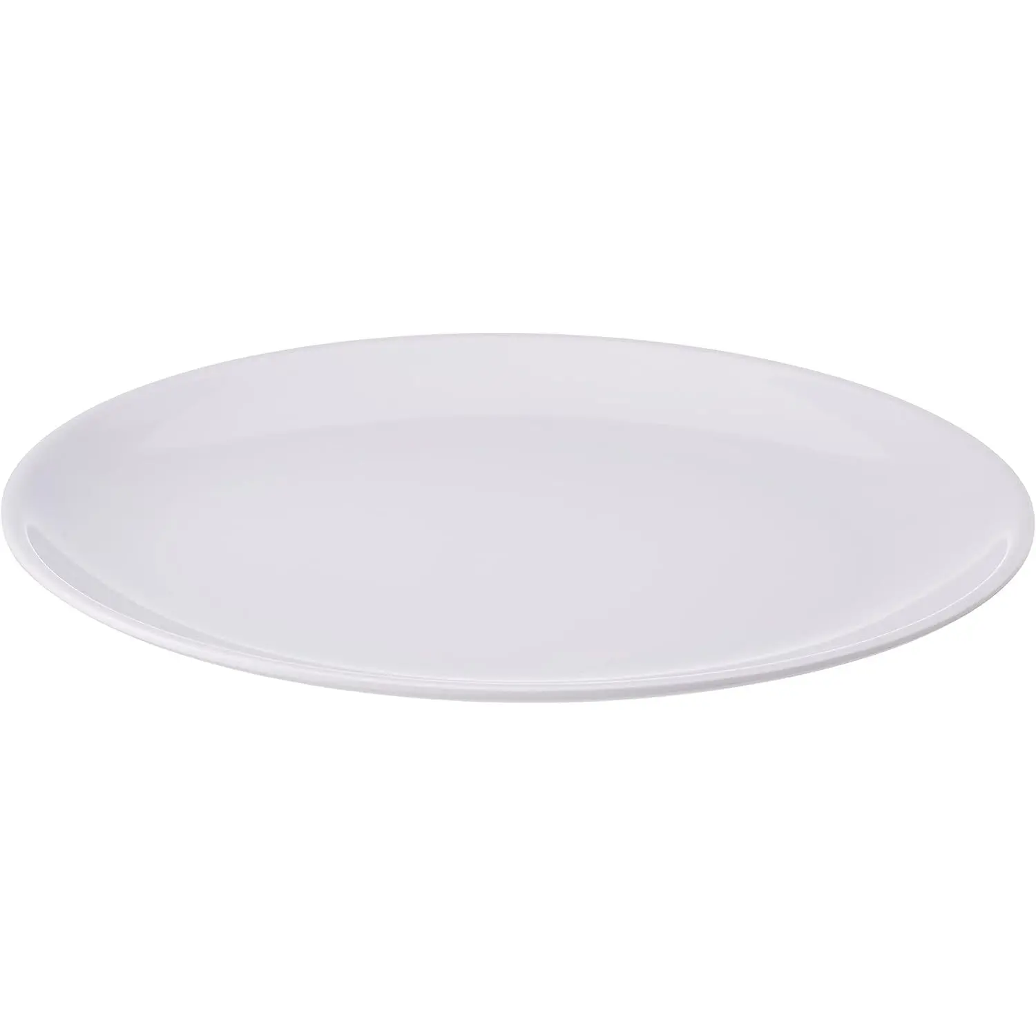 Ovale Platte aus Melamin Lacor 360x285x27 mm