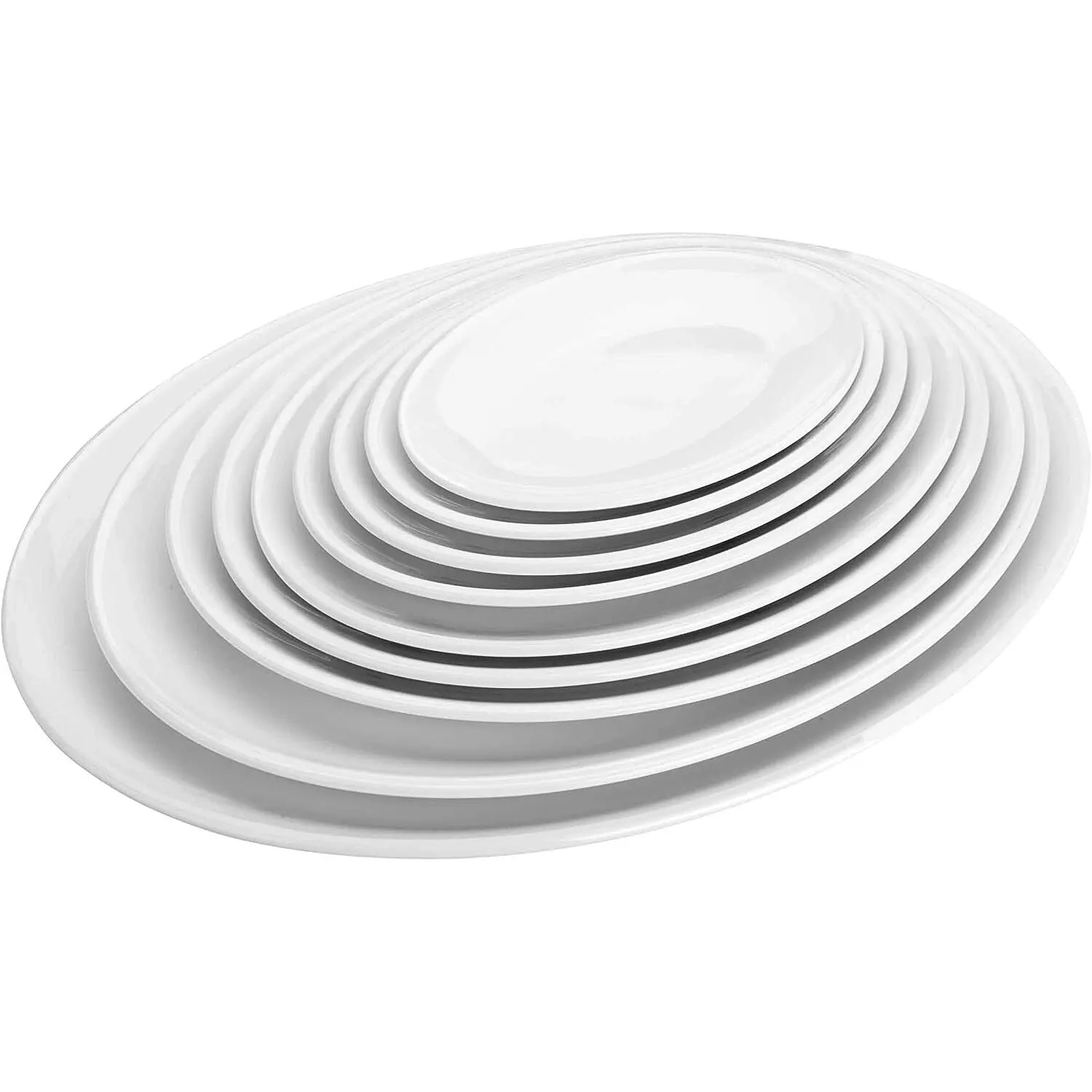 Plateau oval en mélamine Lacor 458x348x30 mm Plateau oval en mélamine Lacor 458x348x30 mm