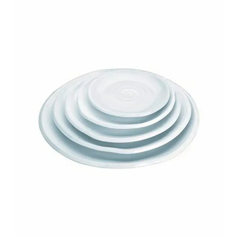 Assiette rond ondulé en mélamine Lacor Assiette rond ondulé en mélamine Lacor