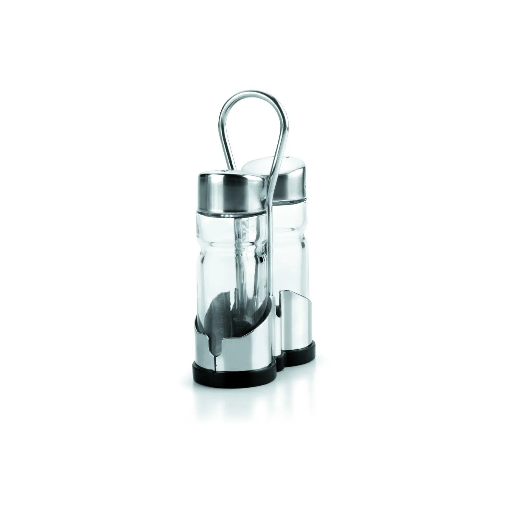 Bocaux sel et poivre basic sur socle 2 pièces Lacor