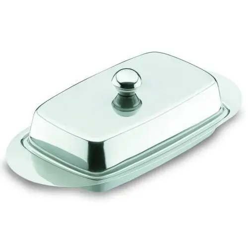 Beurrier avec couvercle inox Lacor