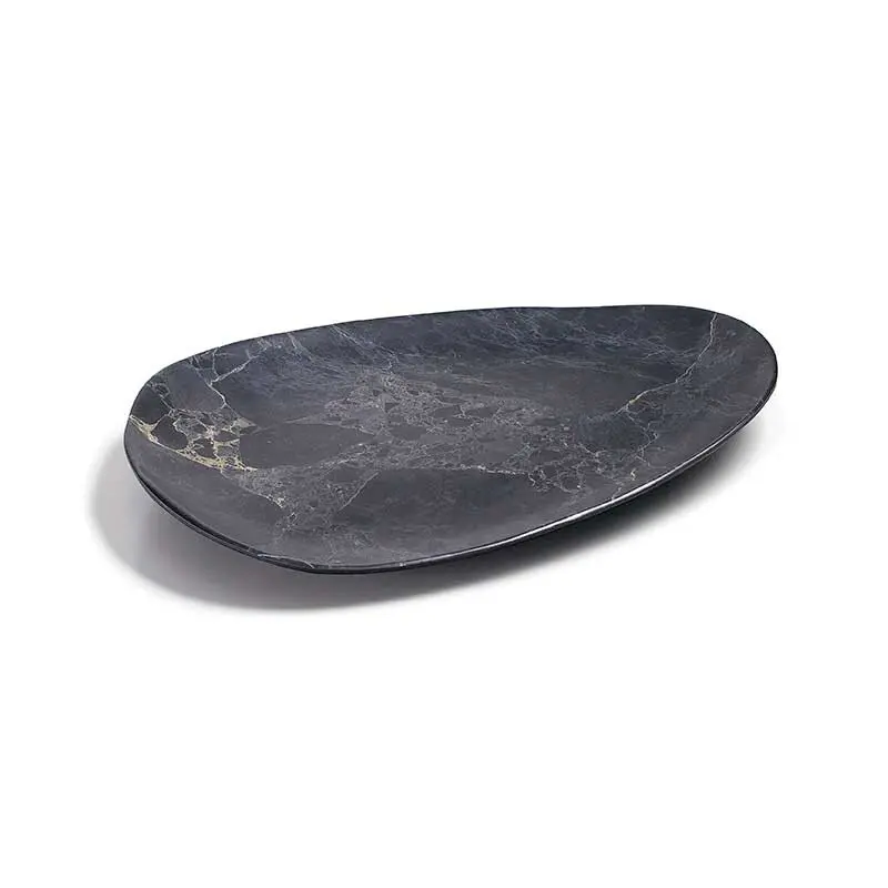 Plateau oval en mélamine Lacor Stone
