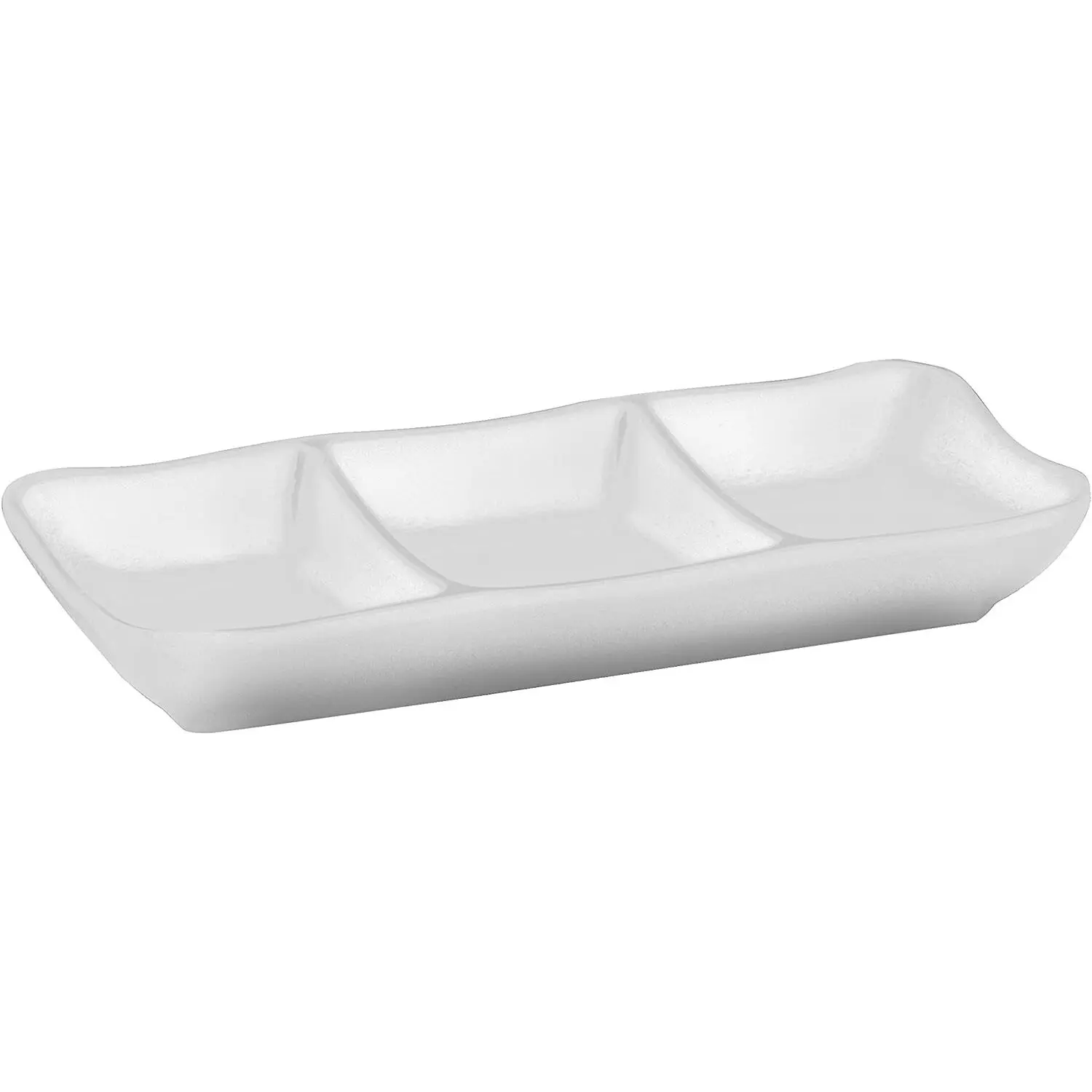 Plat de 3 sauces en mélamine Lacor