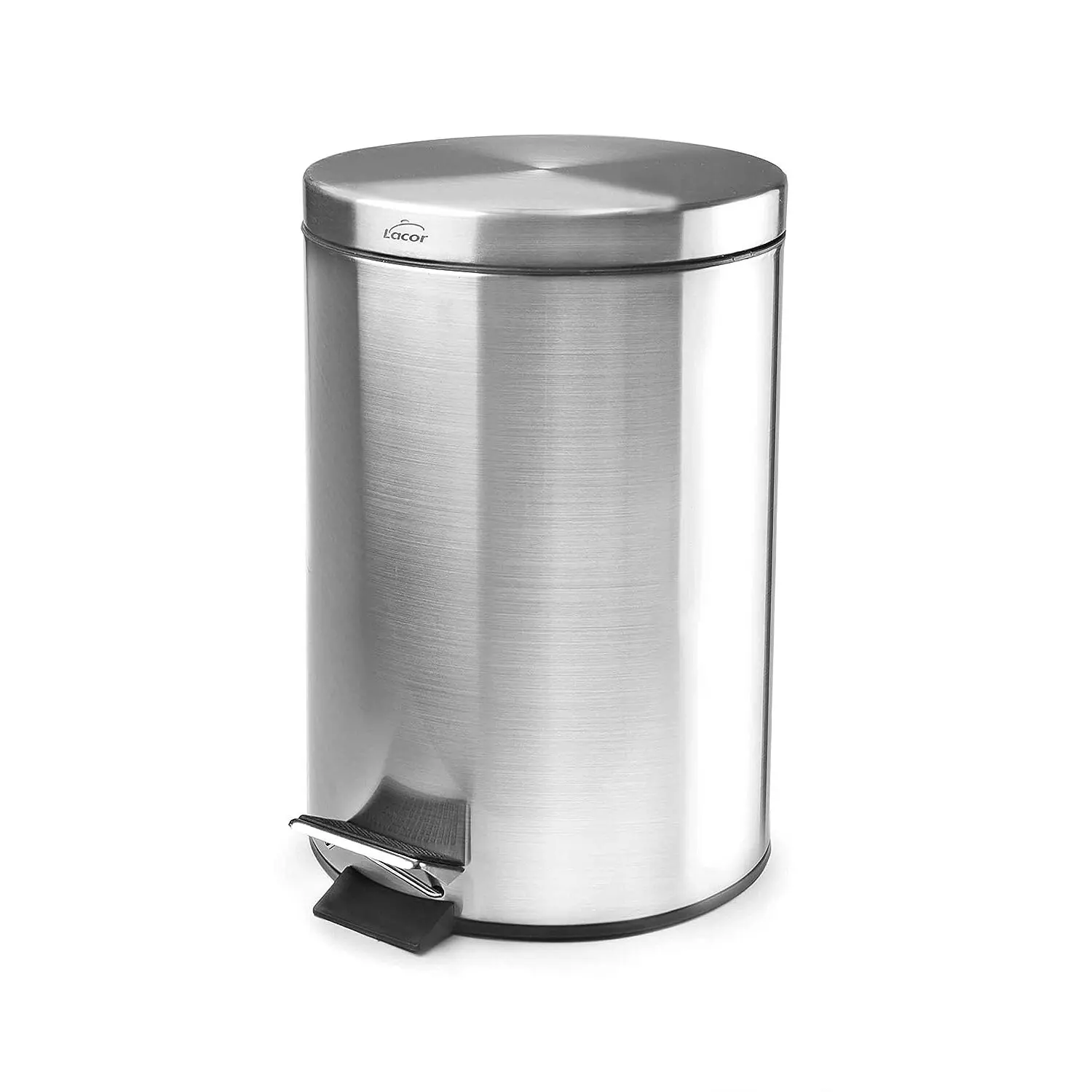 Pedalmülleimer aus Edelstahl Lacor 20 L