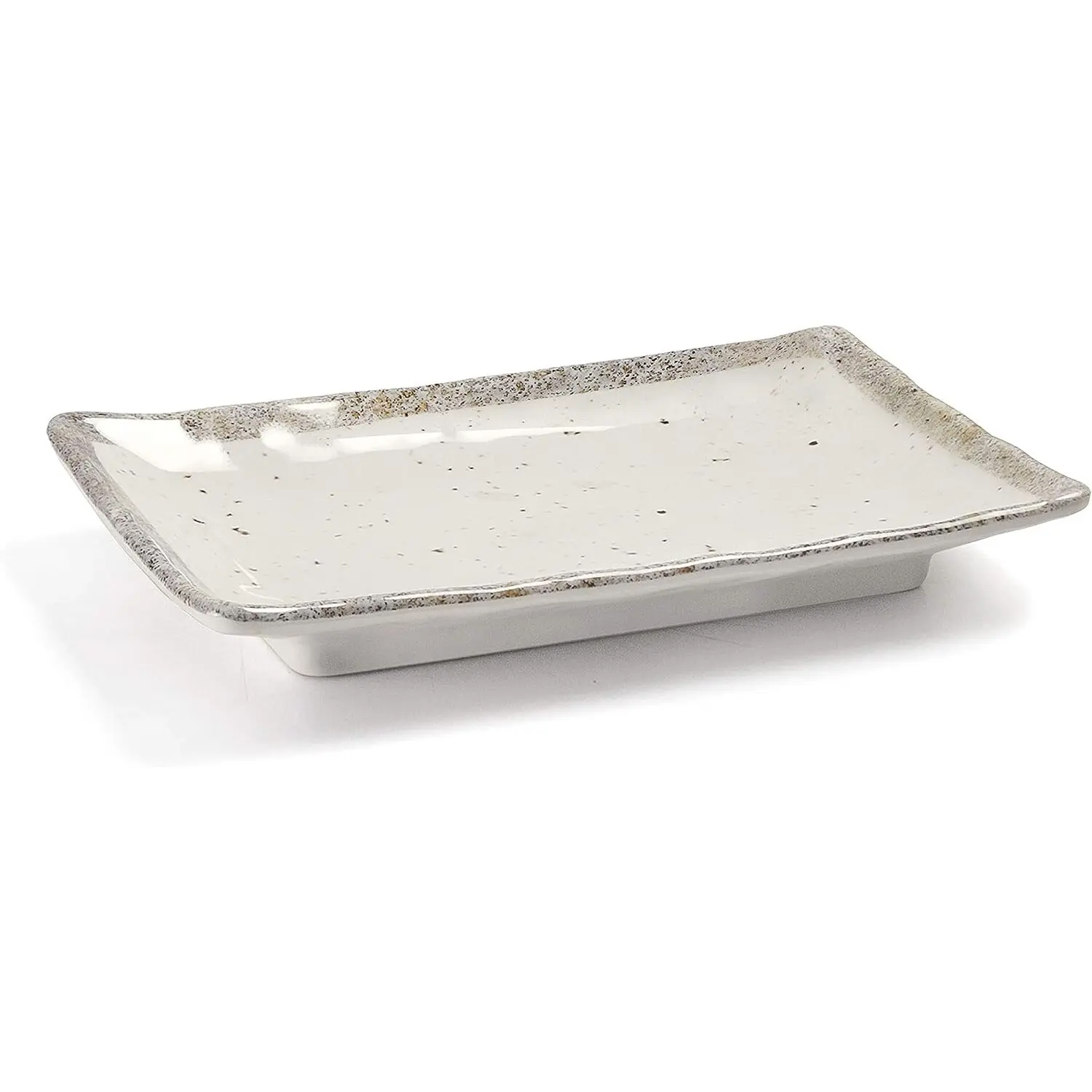 Plat rectangulaire en mélamine Lacor Earth 30,8x21,6x3,5cm