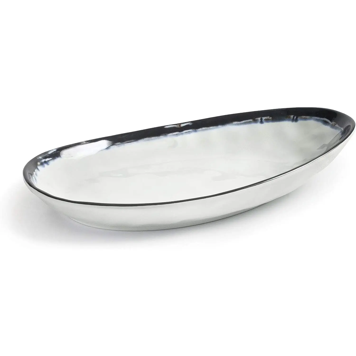 Ovale Platte aus Melamin Lacor Sea