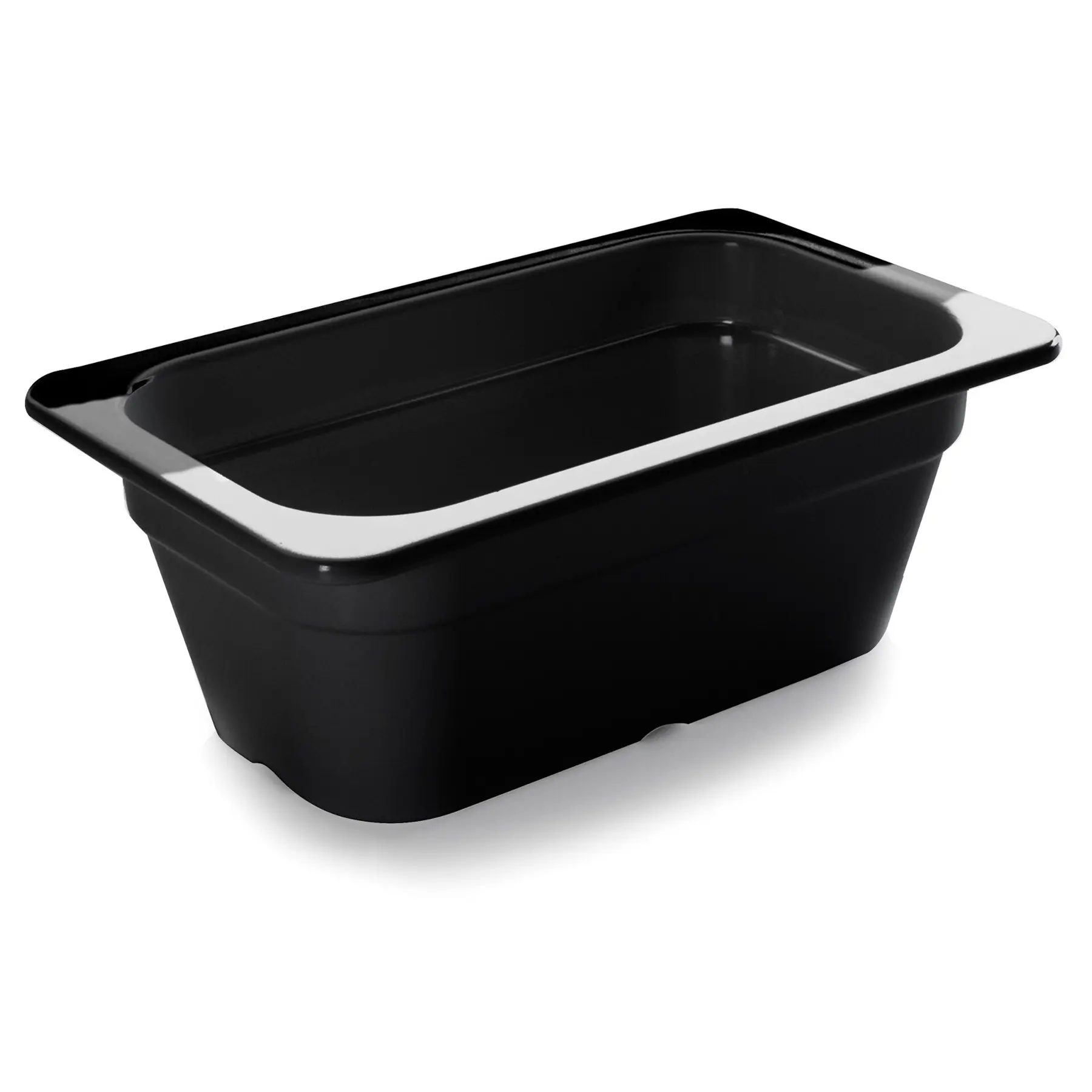 LACOR 66465J schwarz GN-Behalter Melamine GN 1/4X65MM, Melamin, Black, 27 x 16 x 7 cm - Bild 3