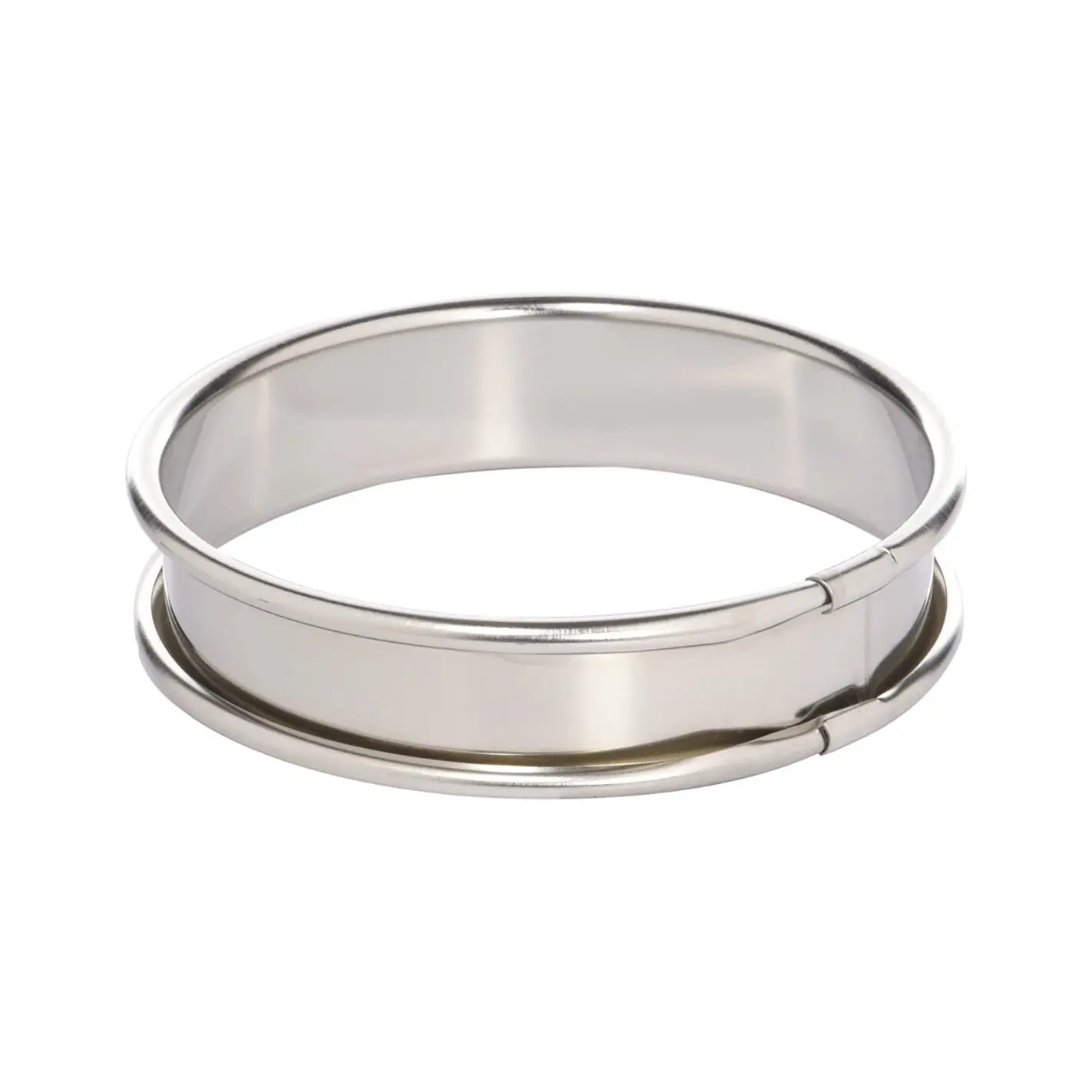 Cercle à tarte en inox Lacor 18/10 - 8x2,2 cm