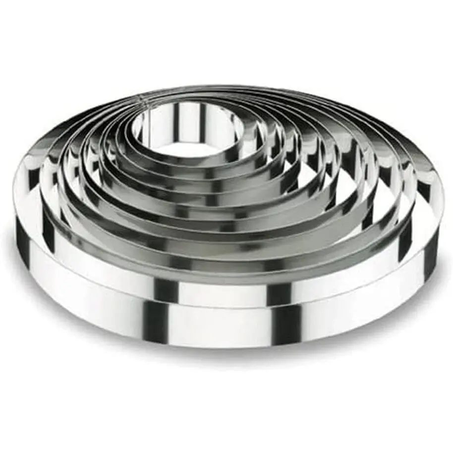 Cercle à tarte rond Lacor 7,5x4 cm