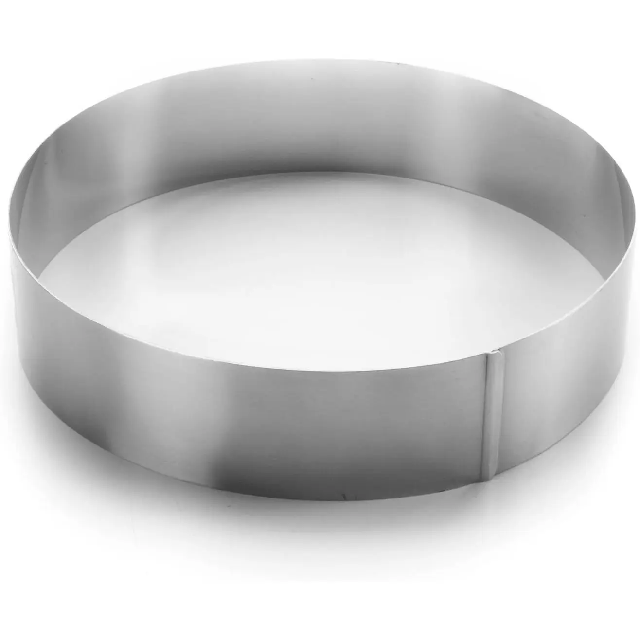 Cercle à vacherin en inox Lacor 18/10 - 24x6 cm