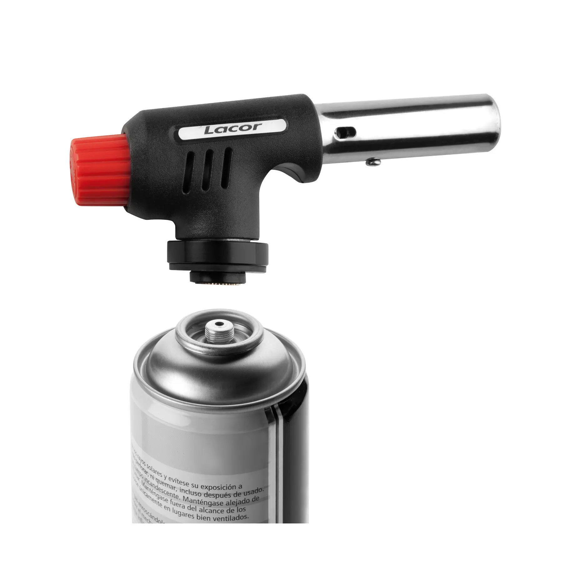 Chalumeau de cuisine avec adaptateur Lacor