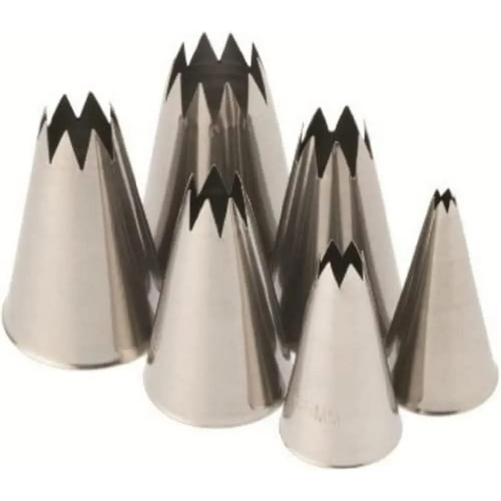 Lacor Set Mit 6 Geriffelten Steckschlüsseln, Spritzbeutel - Image 3