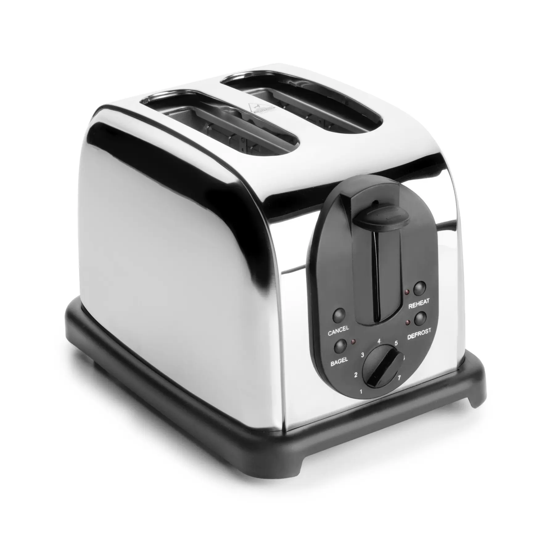 Grille-pain automatique 2 tranches courbe Lacor