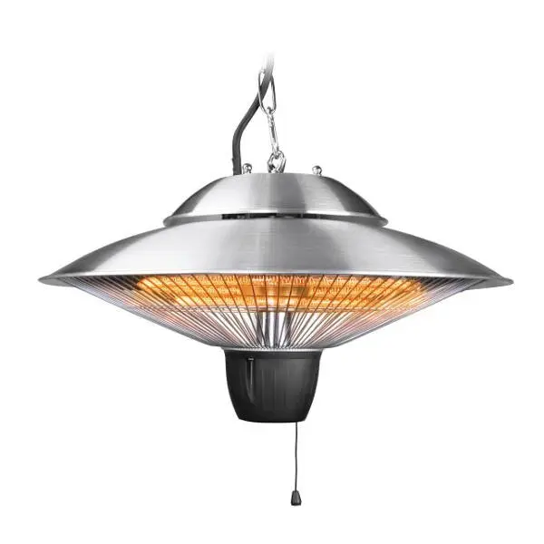 Lampe chauffante de plafond en inox Lacor