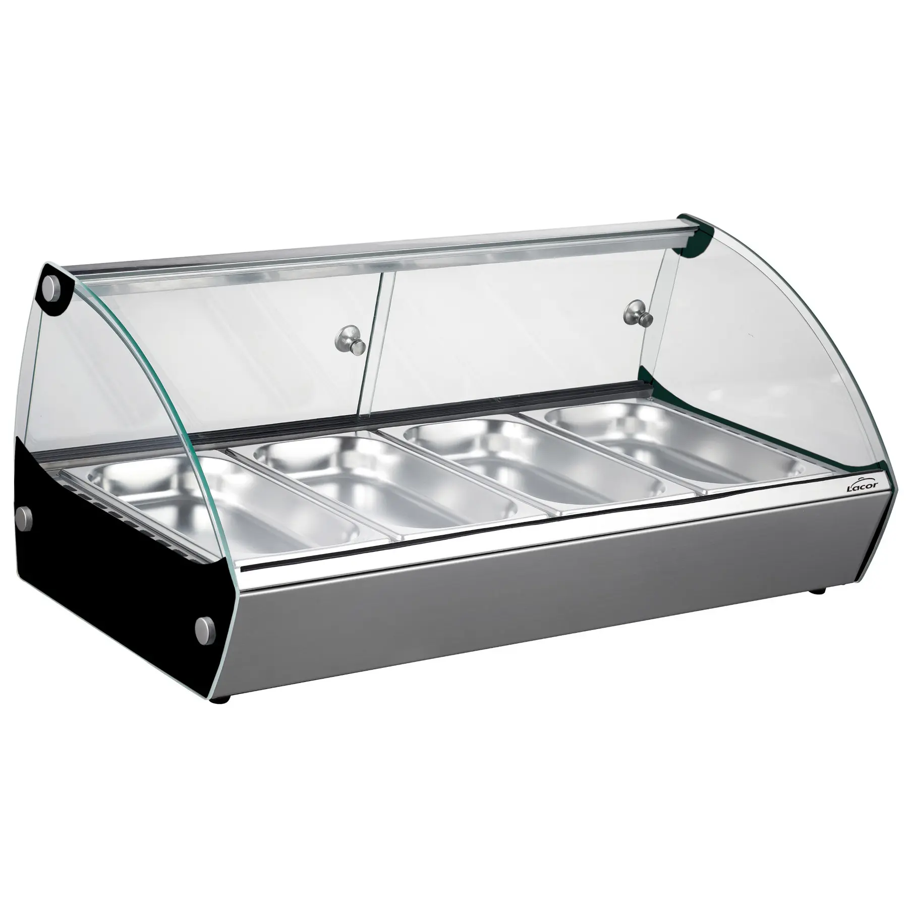 Vitrine thermique avec plateaux Lacor