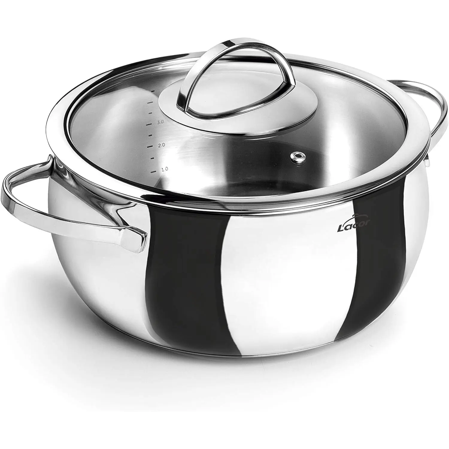 Marmite avec couvercle Lacor 28 cm
