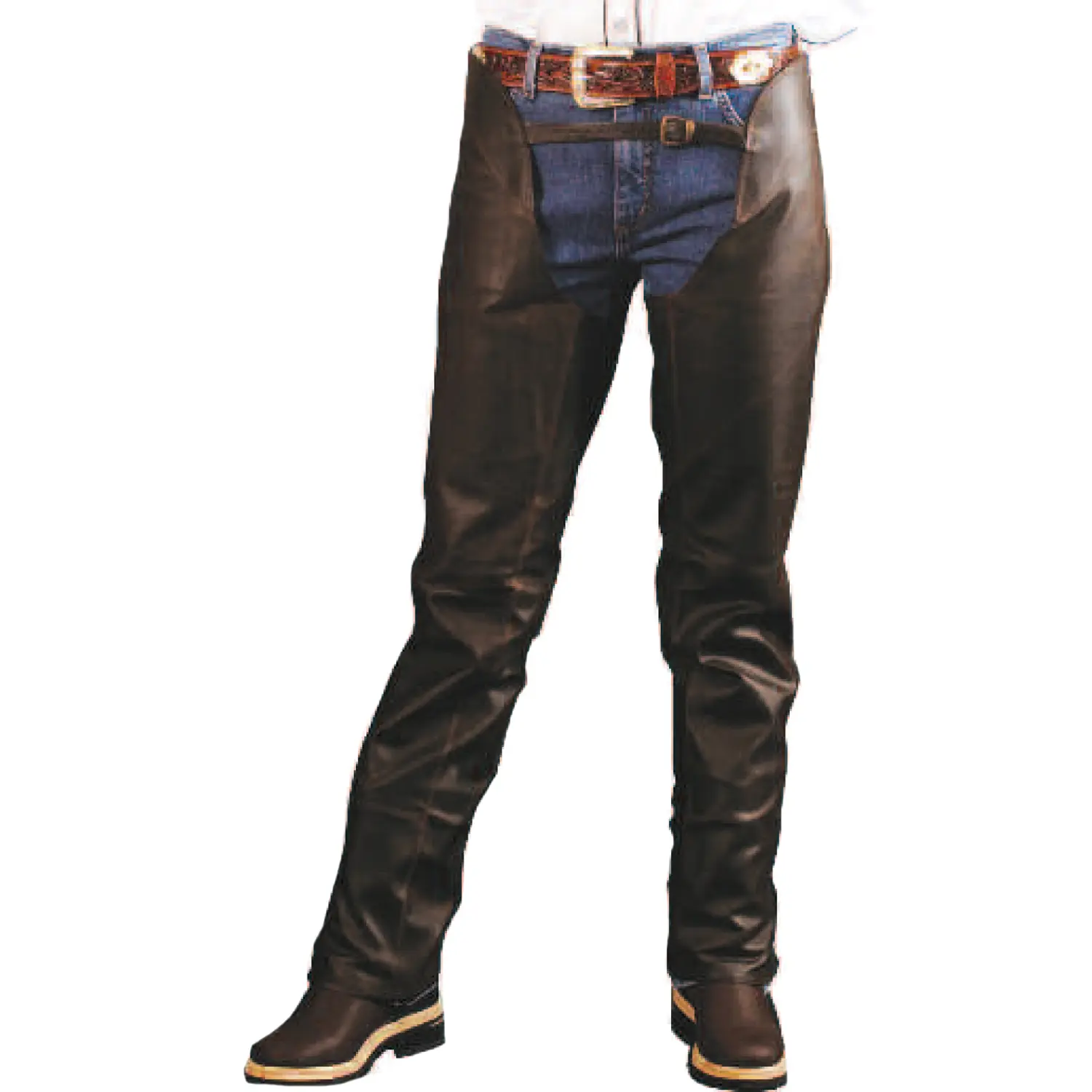 Lakota Braun Pull-Up-Chaps Im Western-Stil