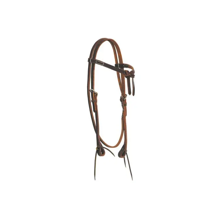 Leather horse riding bridles without reins Lakota Grasso