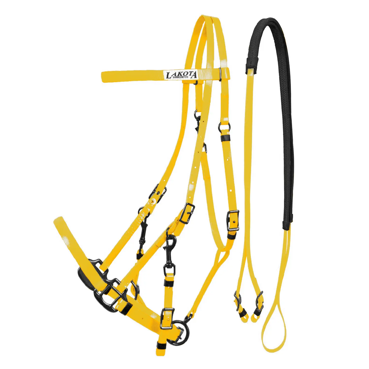 Biothane riding bridles and halters for horses Lakota