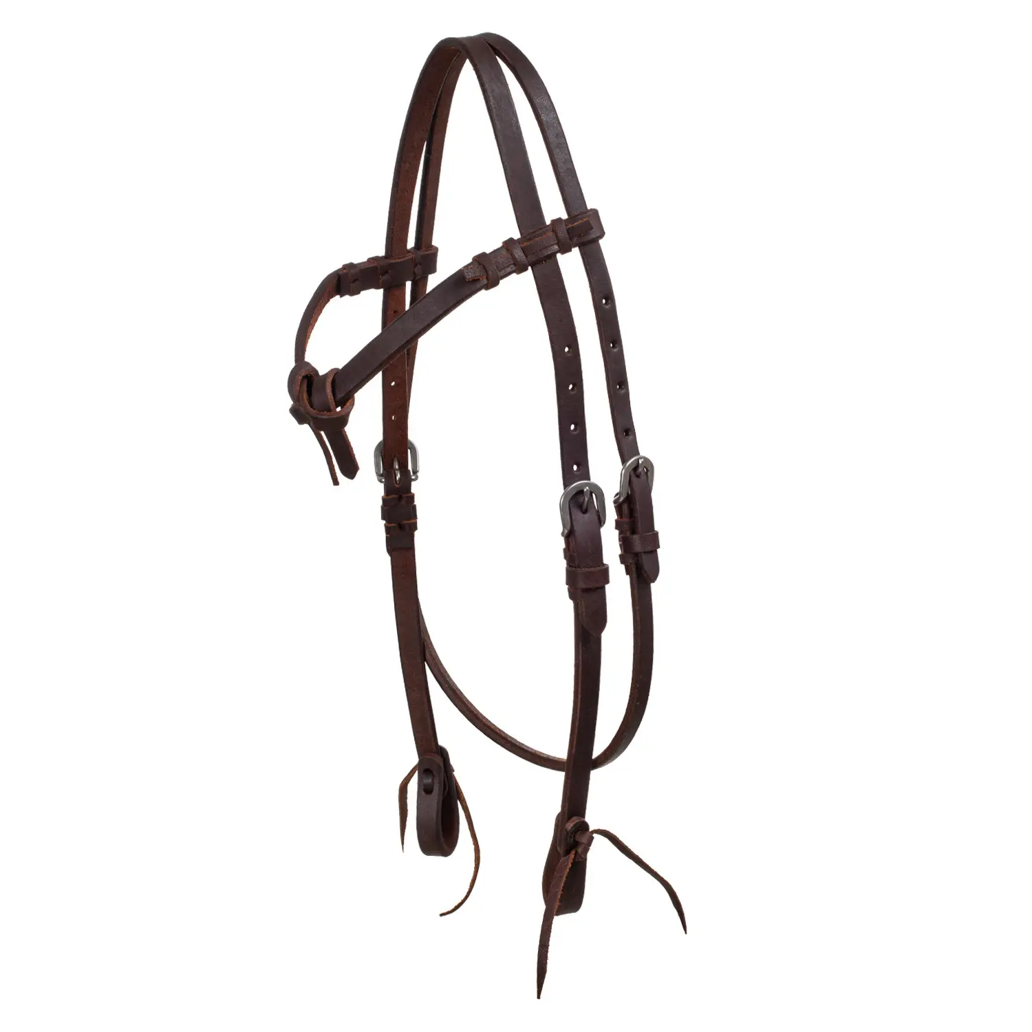 Western riding bridle with browband Lakota