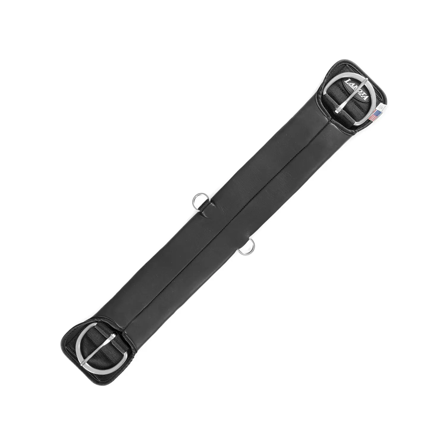 Western girth for horse in neoprene with buckles Lakota